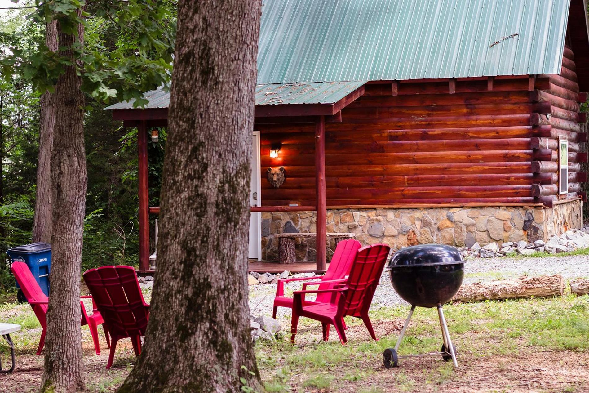 Kozy Haven Log Cabin Rentals Columbia Eksteriør billede