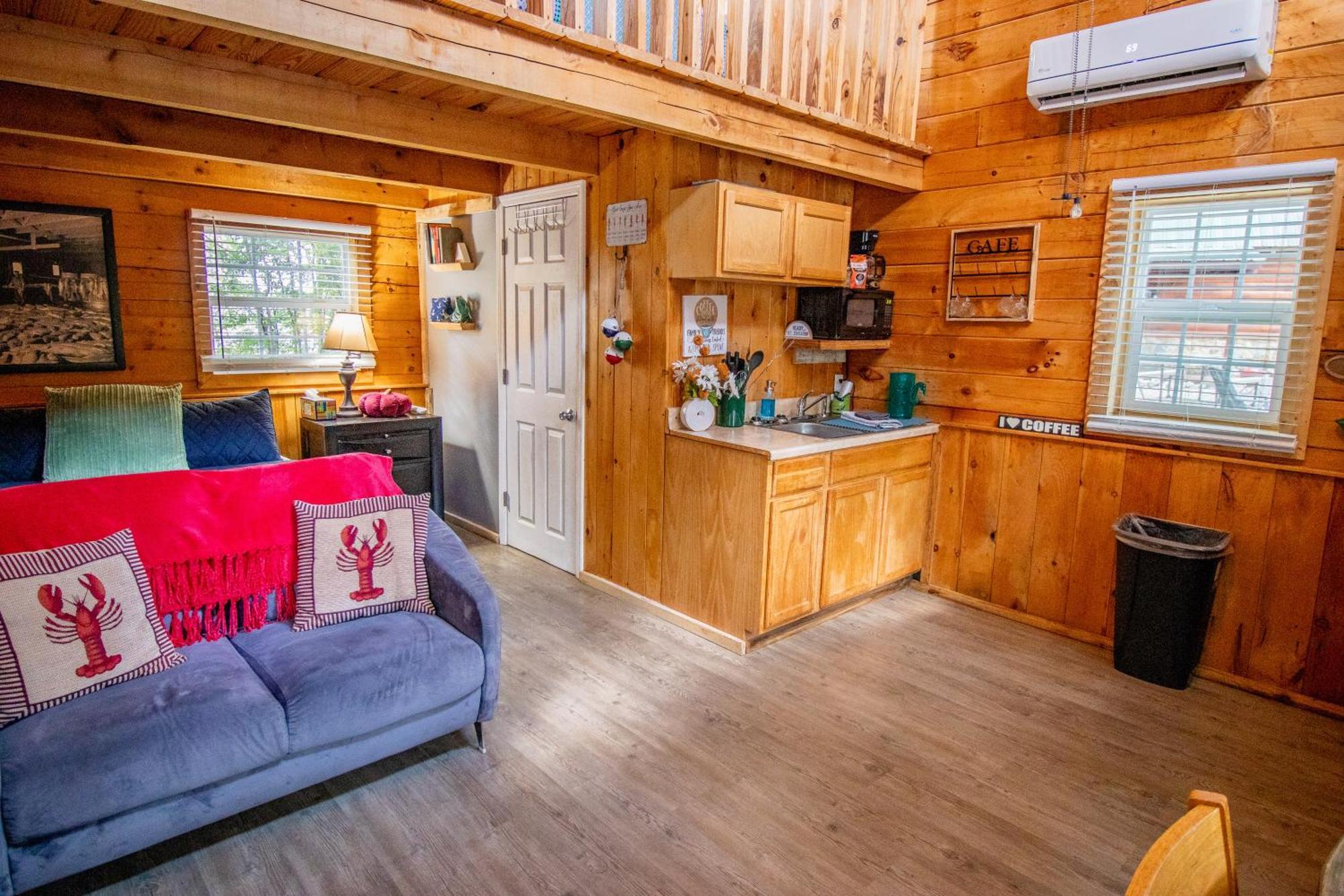 Kozy Haven Log Cabin Rentals Columbia Eksteriør billede